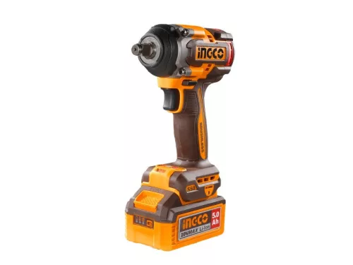 INGCO Akkus ütvecsavarozó 1/2" 550 Nm szénkefe nélküli 20 V (akku és töltő nélkül)
