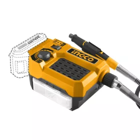 INGCO Akkus mini csiszoló 20 V (akku és töltő nélkül)