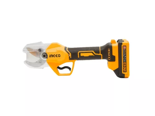 INGCO Akkus metszőolló 30 mm szénkefe nélküli 20 V (akku és töltő nélkül)