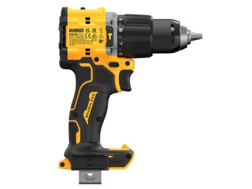 DEWALT Akkus ütvefúró-csavarozó kompakt 18 V szénkefe n. 74Nm (akku + töltő nélkül + TSTAK)