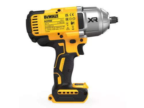 DEWALT Akkus ütvecsavarozó 18 V szénkefe nélküli 1/2" 1355/1898Nm (akku + töltő nélkül, TSTAK)