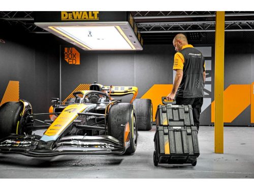 DEWALT/McLaren TSTAK Kerekes tárolórendszer 3 részes