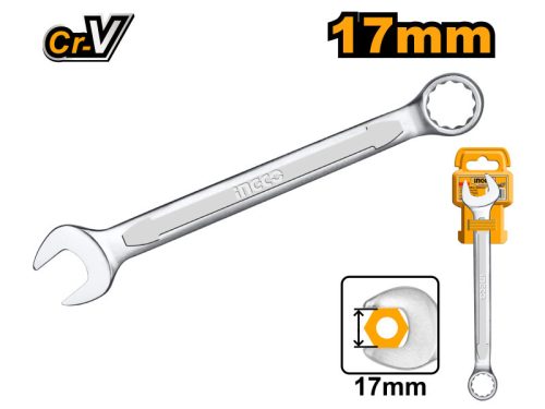 INGCO Csillag-villáskulcs 17 mm / 210 mm CrV