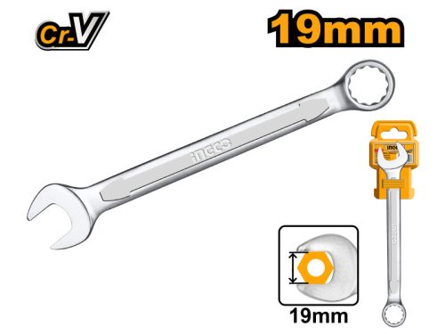 INGCO Csillag-villáskulcs 19 mm / 231 mm CrV