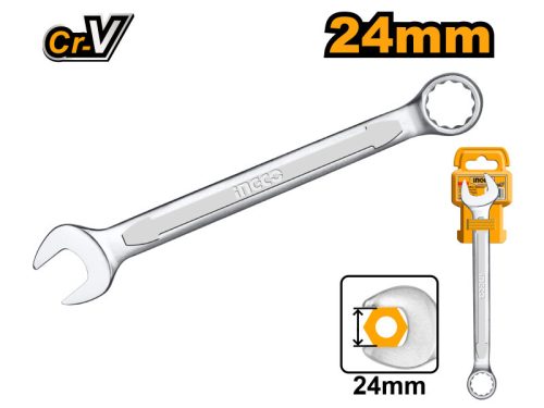 INGCO Csillag-villáskulcs 24 mm / 286 mm CrV