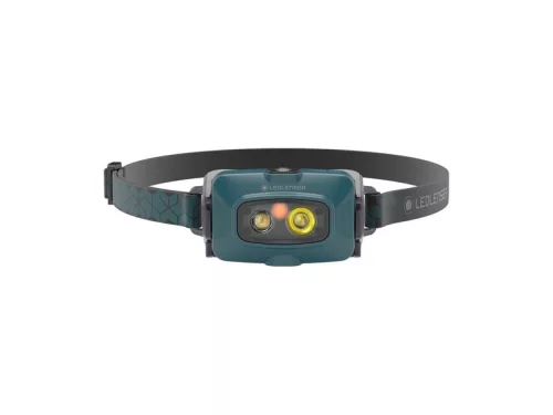 LEDLENSER Akkus fejlámpa HF4R Core 500 lm / 130 m, Li-ion, zöld