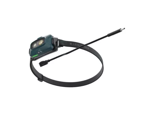 LEDLENSER Akkus fejlámpa HF4R Core 500 lm / 130 m, Li-ion, zöld