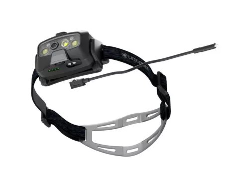 LEDLENSER Akkus fejlámpa HF8R Core 1600 lm / 210 m, Li-ion, fekete