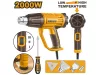 INGCO Hőlégfúvó 550°C 2000 W + tartozékok