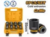 INGCO Gépi dugókulcs készlet 8 részes 3/4" 26-38 mm CrMo