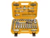 INGCO Dugókulcs készlet 62 részes 1/2" 10-32 mm CrV