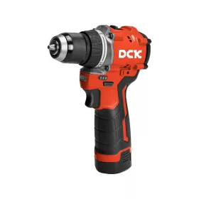   DCK Akkus ütvefúró-csavarozó 50 Nm szénkefe nélküli 12 V (2 x 2,0 Ah akku + töltő)