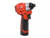 DCK Akkus ütvecsavarozó 1/4" 140 Nm szénkefe nélküli 12 V (2 x 2,0 Ah akku + töltő)