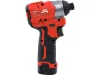 DCK Akkus ütvecsavarozó 1/4" 140 Nm szénkefe nélküli 12 V (2 x 2,0 Ah akku + töltő)