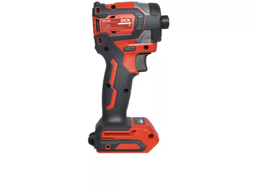 DCK Akkus ütvecsavarozó 1/4" 208 Nm szénkefe nélküli 20 V (akku és töltő nélkül)