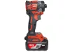 DCK Akkus ütvecsavarozó 1/4" 208 Nm szénkefe nélküli 20 V (1 x 4,0 Ah akku + töltő)