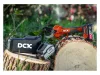 DCK Akkus metszőolló 35 mm szénkefe nélküli 20 V (2 x 2,0 Ah akku + töltő)
