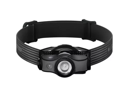 LEDLENSER Akkus LED fejlámpa MH5 outdoor 400 lm / 180 m 1x14500 Li-ion, fekete/szürke