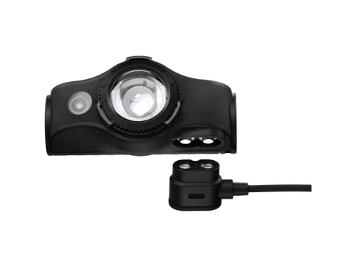 LEDLENSER Akkus LED fejlámpa MH5 outdoor 400 lm / 180 m 1x14500 Li-ion, fekete/szürke