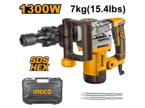 INGCO Bontókalapács 20 J 1300 W SDS-Hex 17 mm
