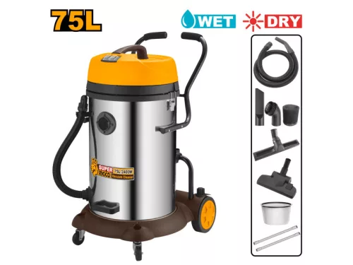 INGCO Ipari porszívó 75 l 2400 W