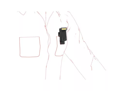 LEDLENSER Akkus lámpa csíptethető W1R Work 220 lm 1xLi-ion