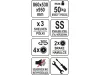 YATO GASTRO Zsúrkocsi 3 polcos