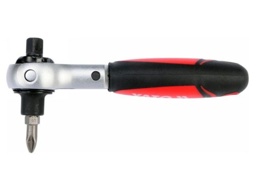 YATO Racsnis hajtószár 1/4" 72T 115 mm forgó fejes CrV
