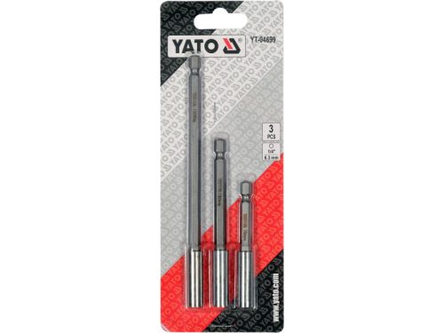 YATO Bithegy-tartó készlet 3 részes 1/4"