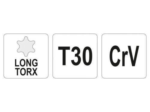 YATO Torx kulcs T30 hosszú