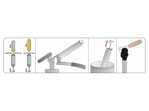 YATO Karos zsírzó 500 cm3