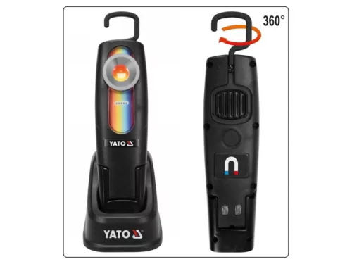 YATO Akkus LED színvizsgáló lámpa 400 lm 5 W