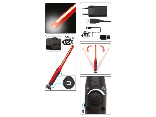 YATO Akkus LED lámpa 7 W+3 W