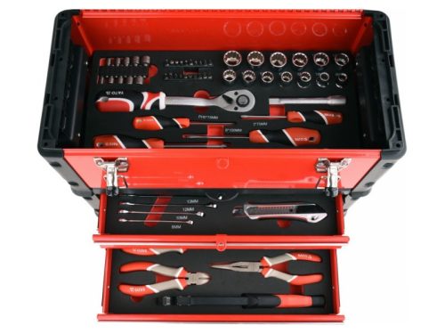 YATO Moduláris szerszámkocsi szerszámokkal 78 részes