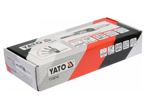 YATO Pneumatikus szalagcsiszoló 20 x 520 mm