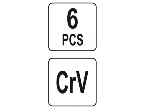 YATO Dugókulcs adapter készlet 6 részes CrV