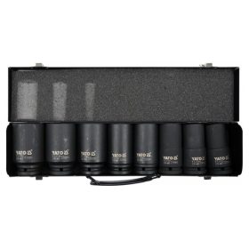   YATO Gépi hosszú dugókulcs készlet 8 részes 3/4" 22-41 mm CrMo