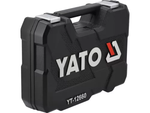 YATO Dugókulcs készlet 60 részes 1/2" 1/4" CrV