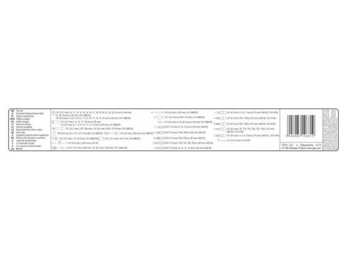 YATO Dugókulcs készlet 94 részes 1/4", 1/2" CrV