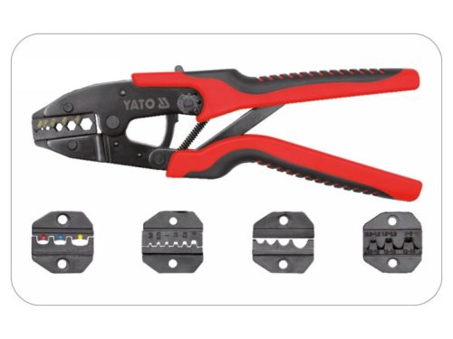 YATO Krimpelő fogó cserélhető pofakészlettel 260 mm