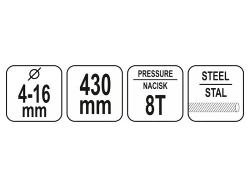 YATO Hidraulikus betonvas vágó kézi 430 mm