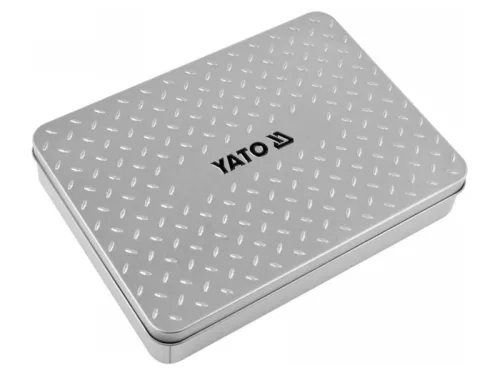 YATO Akkus precíziós csavarozó és bithegy készlet 39 részes 3,6 V Li-Ion (0,45 Ah akku + töltőkáb