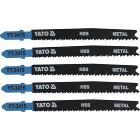   YATO Dekopírfűrészlap fémre T-befogás 24-10TPI 100/1,0 mm HSS (5 db)