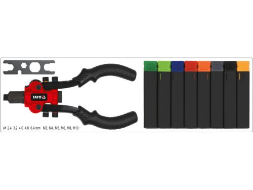YATO Popszegecsfogó, szegecsanyahúzó és vágó 3 az 1-ben