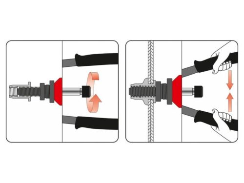 YATO Szegecsanyahúzó 360 mm M3, M4, M5, M6, M8, M10, M12