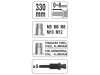YATO Szegecsanyahúzó fogó készlet karos 330 mm (M5-M6-M8-M10-M12)