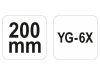 YATO Csempecsípő fogó 200 mm