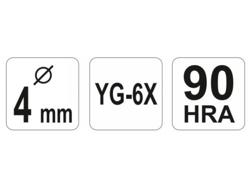 YATO Üveg- és csempefúrószár 4 mm
