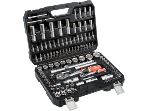 YATO Dugókulcs készlet 108 részes 1/4", 1/2" CrV