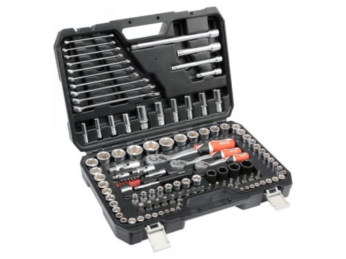 YATO Dugókulcs készlet 120 részes 1/4", 3/8", 1/2" CrV